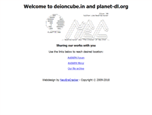 Tablet Screenshot of planet-dl.org